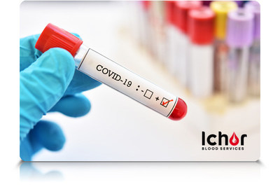 Ichor Blood Services Expands In-Home COVID-19 Antibody Testing Amid High Demand (CNW Group/Ichor Blood Services)