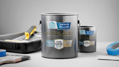HGTV HOME® by Sherwin-Williams Announces Everlast™ Exterior Paint and Primer Now with New Water Beading Technology - Available exclusively at Lowe’s