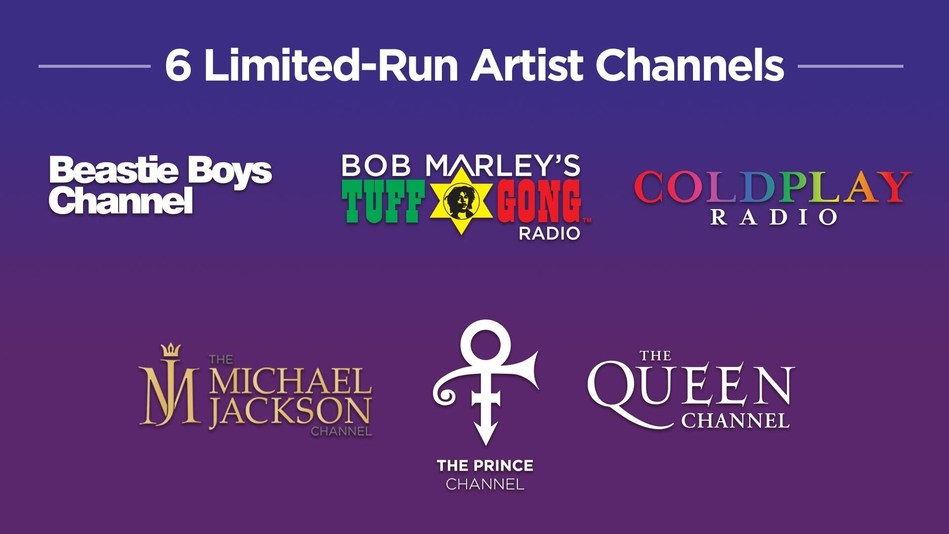 New Streaming Channels with Music's Legendary and GameChanging Artists
