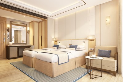 A rendering of a Veranda Stateroom onboard Viking Saigon, Viking’s new purpose-built ship for the Mekong River scheduled to debut in summer 2021. For more information, visit www.viking.com.