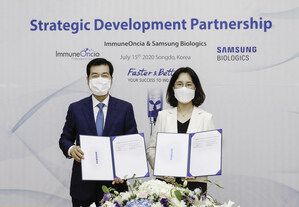 Samsung Biologics and ImmuneOncia sign multi-product development and manufacturing agreement