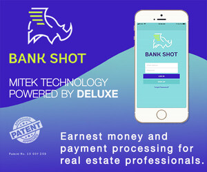 Bank Shot Mobile App Gives Title Companies a "Leg Up," Announces Partnerships With Both Prestige Escrow and First International Title, Providing Huge Advantage in COVID-19 "Contactless" World