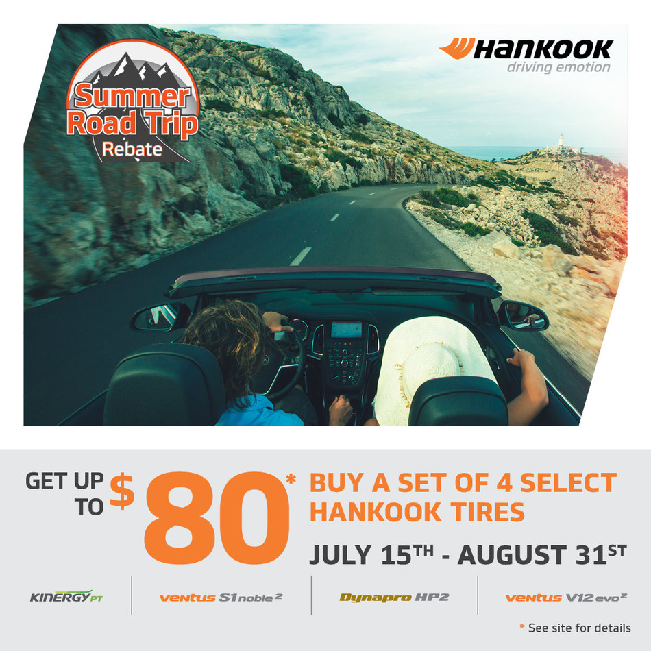 hankook-tire-announces-summer-rebate-programs-for-hankook-and-laufenn-brands