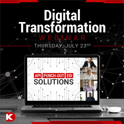 Digi-Key's Digital Transformation Webinar will take place on July 23 at 11 a.m. CST - attendees will receive a free e-book on "Demystifying Digital Transformation for Procurement"