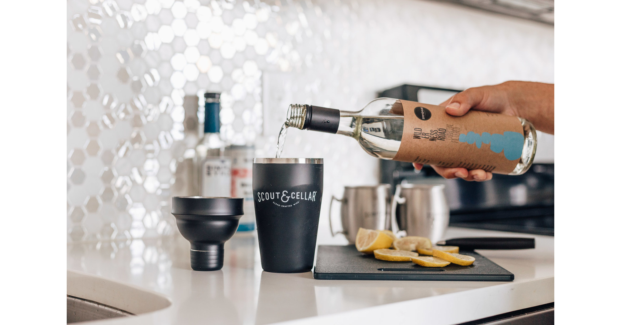 Scout & Cellar Introduces the World's First MIXABLE™, a Brand of Grape Wine for a Lighter