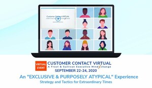 Frost &amp; Sullivan Announces First Customer Contact VIRTUAL
