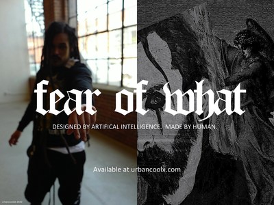 Fear of What is the world's first streetwear brand designed by artificial intelligence STiCH. See the full collection at www.fearofwhat.com