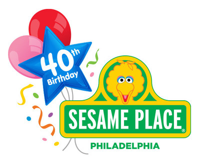 Sesame Place Anniversary Logo