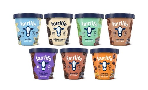 The brand new fairlife Light Ice Cream comes in seven delicious flavors