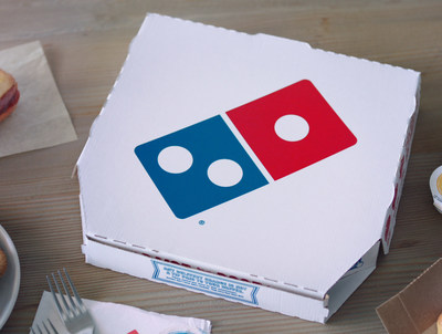 Contrary to popular belief, pizza boxes are recyclable, even if they have some grease on them. Domino's wants customers to recycle their empty pizza box.