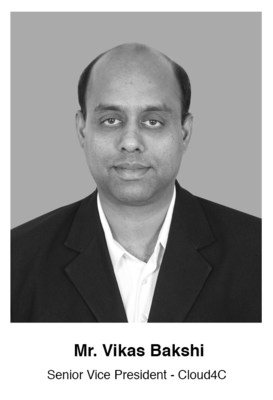 Cloud4C appoints Vikas Bakshi as Senior Vice President to foster alliances in Americas, Europe and India Cloud4C appoints Vikas Bakshi as Senior Vice President to foster alliances in Americas, Europe and India