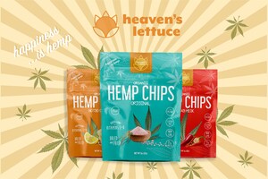 'Heaven's Lettuce' Launches New Organically Sourced Snack Food Loaded With Nutritional Benefits - Heaven's Lettuce Hemp Chips