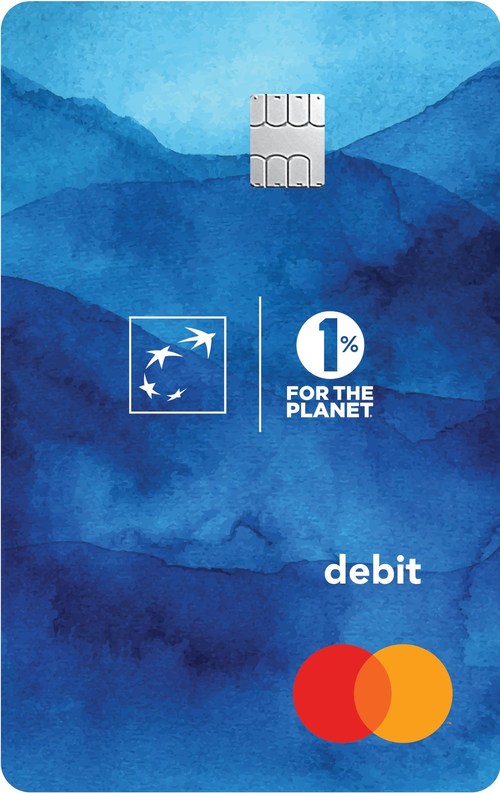 Bank of the West 1% for the Planet Account Debit Card