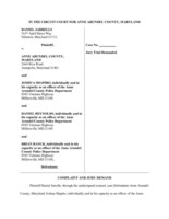 Complaint and Jury Demand - Daniel Jarrells
