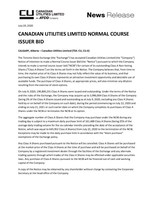 Canadian Utilities Limited Normal Course Issuer Bid