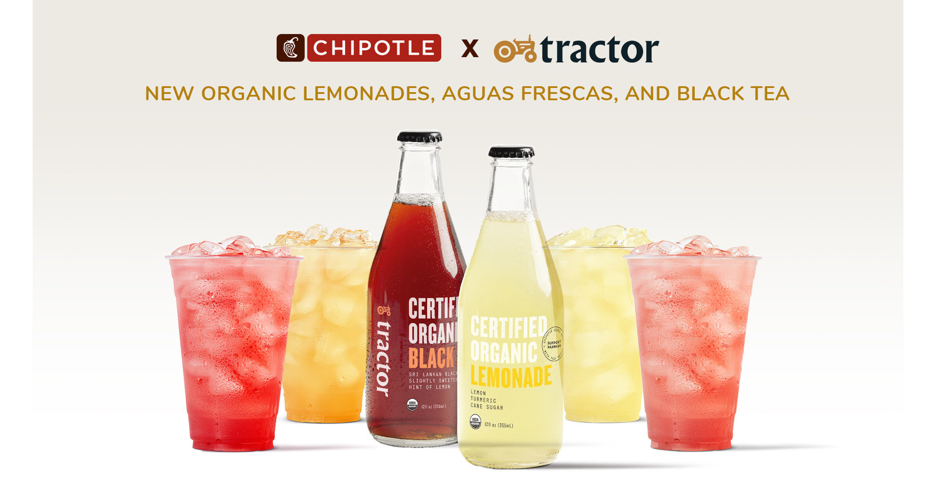Chipotle Launches New Organic Lemonades, Aguas Frescas And Tea With