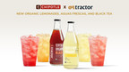 Chipotle Launches New Organic Lemonades, Aguas Frescas And Tea With Tractor Beverage Co.