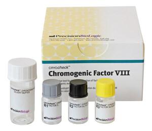 CRYOcheck™ Chromogenic Factor VIII Assay Cleared for Sale in U.S.