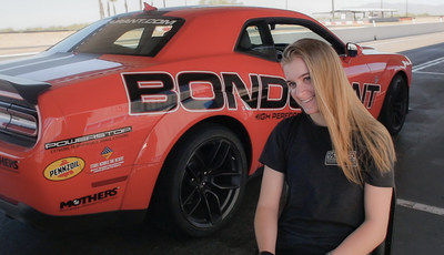 There's no summer break from school for 15-year old professional racer, Gray Leadbetter. And that's just fine with this rising star in the racing world.