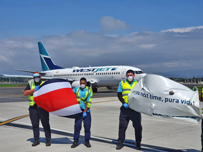 Depuis le 4 avril, WestJet a exploit 28 vols vers 14 destinations pour rapatrier 4 073 Canadiens en provenance des Bahamas, de la Barbade, du Blize, du Costa Rica, de Cuba, de la Rpublique dominicaine, du Salvador, du Guatemala, de la Guyane, de Grand Caman, d'Hati, de la Jamaque, du Panama et de Trinit-et-Tobago. (Groupe CNW/WESTJET, an Alberta Partnership)