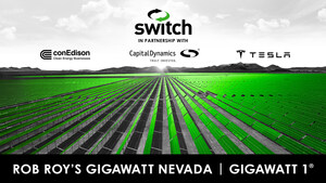 Switch and Capital Dynamics Break Ground on Massive Solar and Battery Storage Developments, Advancing Rob Roy's Gigawatt Nevada