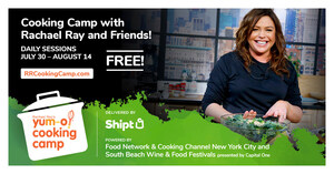 Rachael Ray's Yum-o!® To Launch Virtual Summer Cooking Camp On Thursday, July 30, Featuring A Star-Studded Celebrity Line-Up