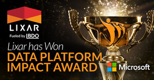 Lixar Wins Microsoft's 2020 Data Platform Award