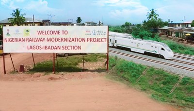 Project site of Lagos-Ibadan Railway