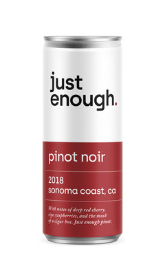 Just Enough Wines, high quality, great tasting wines in the convenience of a can launches on Indiegogo.