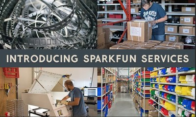 SparkFun Electronics now offers services ranging from custom design to logistics to training.