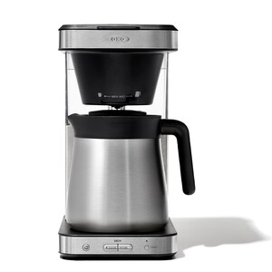 New SCA-Certified OXO Brew 8-Cup Coffee Maker Brews Gold Standard Coffee into Single Cup or Carafe