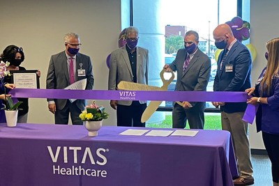 VITAS Healthcare held a ribbon-cutting ceremony for its Panama City office which now serves patients and their families throughout Bay, Calhoun, Gulf, Holmes, Jackson and Washington counties in Northwest Florida.