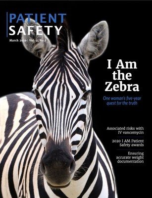 PATIENT SAFETY, a scientific journal with a patient's perspective, won a national Apex Award for excellence in communication.