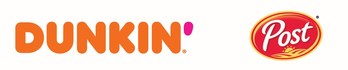 Dunkin’ and Post cereal logo