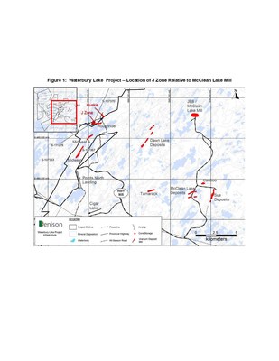 Figure 1: Waterbury Lake Project (CNW Group/Denison Mines Corp.)