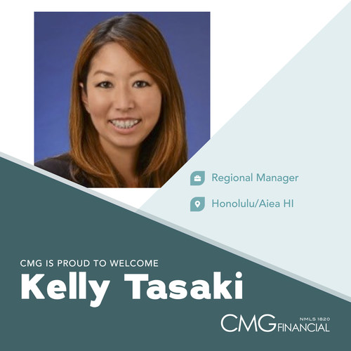 Kelly Tasaki, Regional Manager-Hawaii, CMG Financial