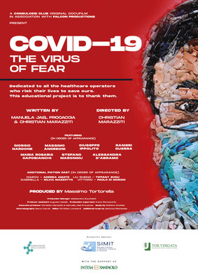 Consulcesi: “Covid-19 The Virus of Fear” An Italian Movie Regarding The Lesson Learned From The Pandemic Consulcesi: “Covid-19 The Virus of Fear” An Italian Movie Regarding The Lesson Learned From The Pandemic