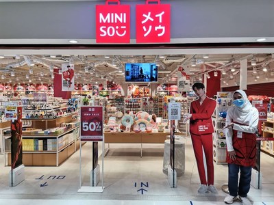 A Miniso store is seen in Warsaw, Poland on October 16, 2019