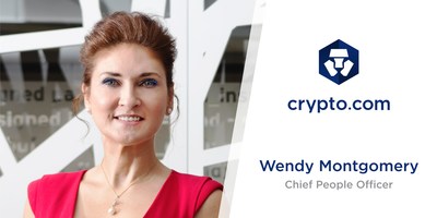 Crypto.com Appoints Wendy Montgomery as Chief People Officer. (PRNewsfoto/Crypto.com)