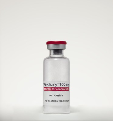 Veklury (remdesivir) vial (CNW Group/Gilead Sciences Canada, Inc.)
