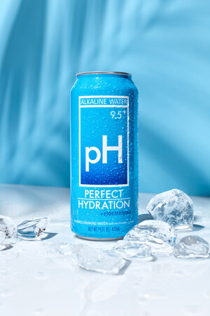 Perfect Hydration Alkaline Water Introduces Premium 16 oz. Aluminum Can