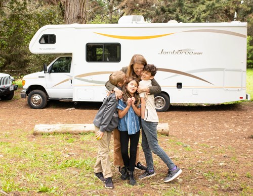 Of the parents surveyed for Outdoorsy's Road to Wellness report, 93% said they feel more bonded with their children when on a road trip, with 75% adding that their kids say “thank you” more often when on vacation