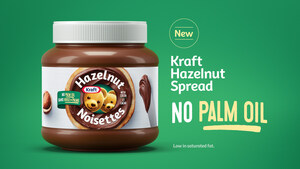 Kraft Disrupts Spread Category with Launch of New Kraft Hazelnut Spread