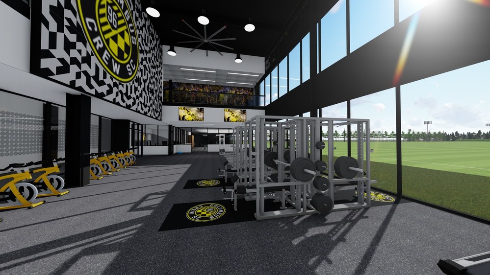 Leveraging past experience with developing training facilities for professional teams, Burns & McDonnell collaborated with The Columbus Architectural Studio and Moody Nolan to develop an interior design with a player-focused mentality for the new Columbus Crew SC training facility.