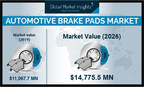 Automotive Brake Pads Market to Cross USD 14.7B by 2026; Global Market Insights, Inc.