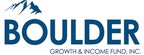 Boulder Growth & Income Fund, Inc. Declares Quarterly...