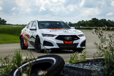 TLX Type S Prototype Serves as Official Pikes Peak Pace Car