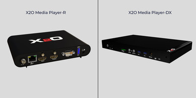 X2O Media Player-R and X2O Media Player-DX are engineered to work seamlessly with the X2O Platform for reliable digital signage content delivery.