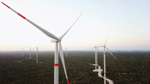 Peninsula Wind Farm, Yucatan, Mexico