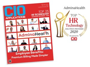 AdminaHealth® Featured as a Top 25 HR Technology Solutions Provider of 2020